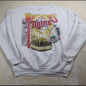 Vintage 1991 Minnesota Twins World Series Crewneck